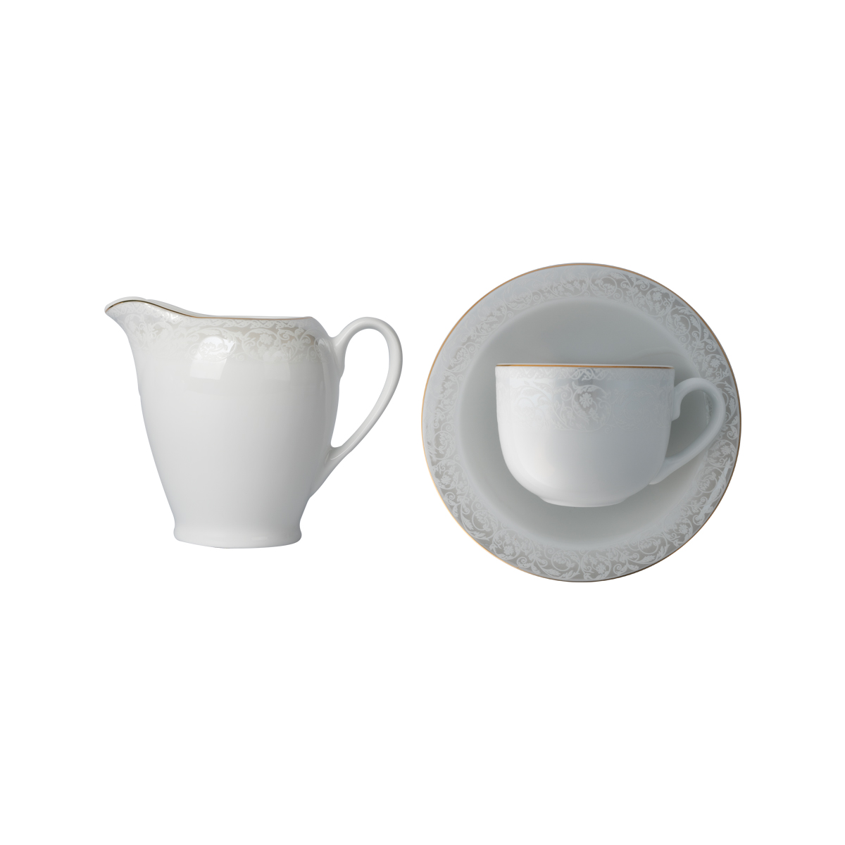 سرویس چینی 17 پارچه چای خوری سیلوان