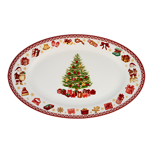 دیس بیضی 38 سانتیمتری کریسمس2