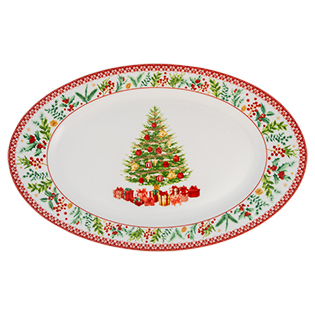 دیس بیضی 42 سانتیمتری کریسمس1