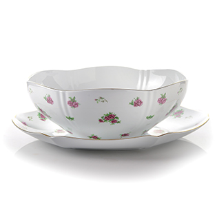 سرویس قاب و قدح هگزان بیدگل مینیاتوری