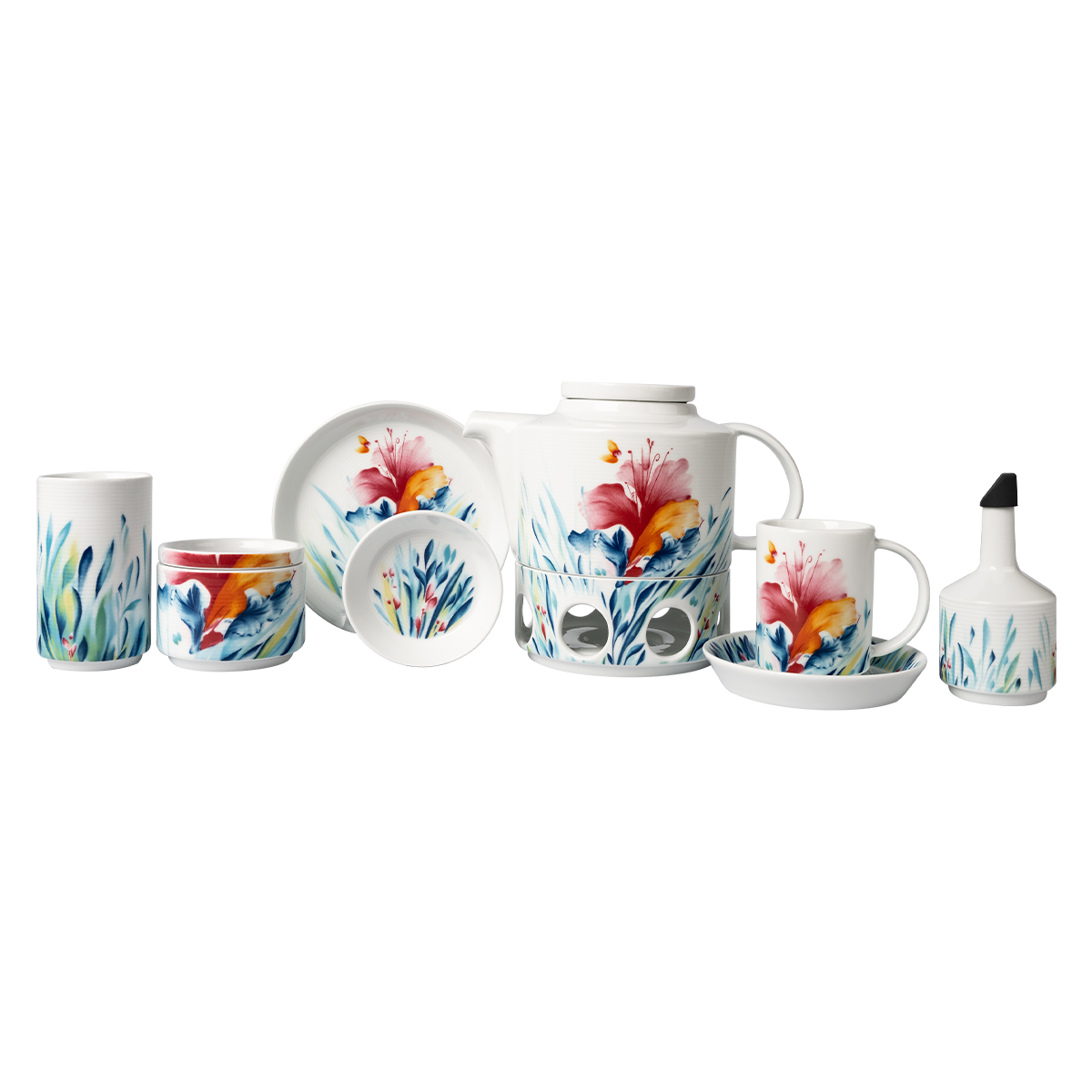 سرویس چینی 23 پارچه چای خوری وی نا