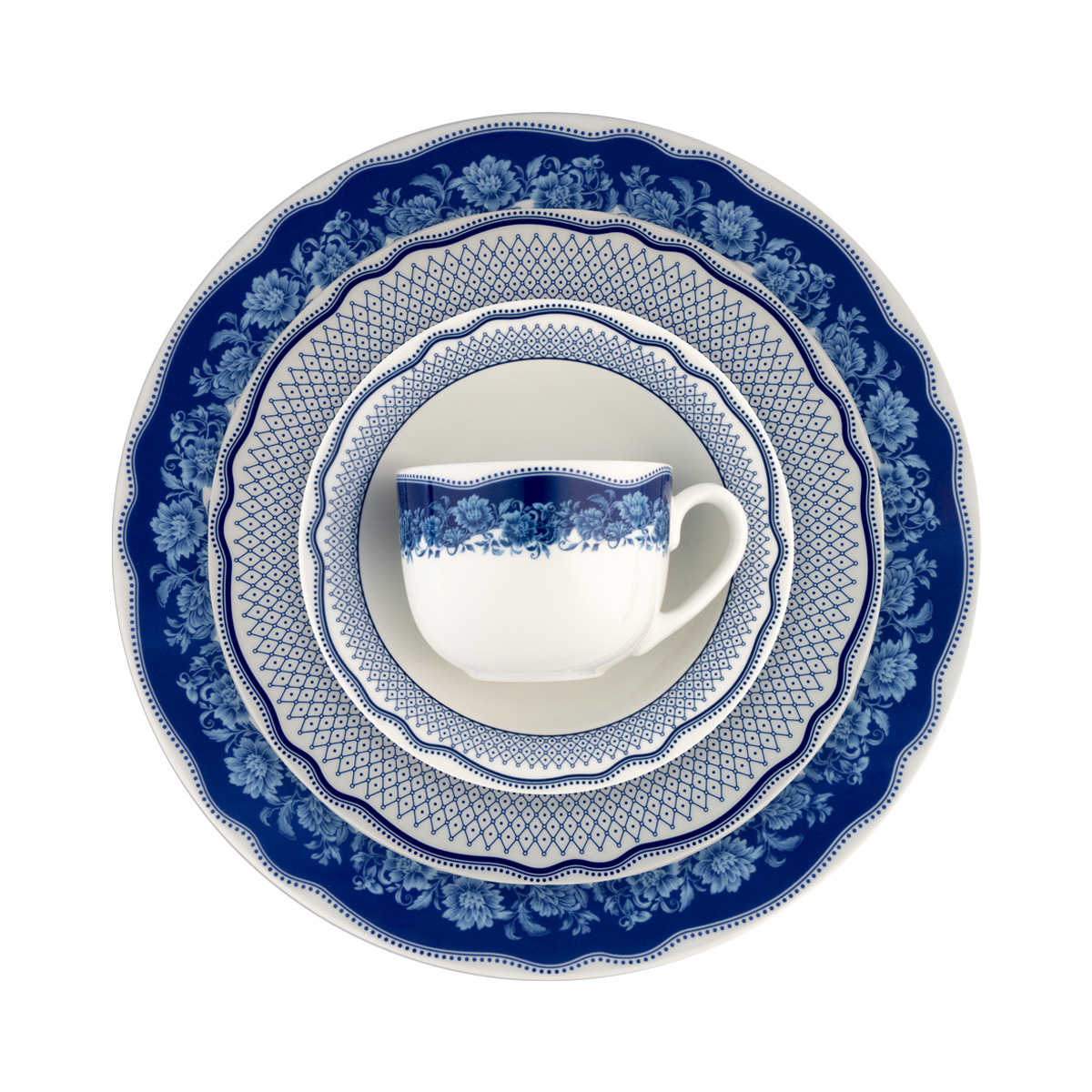 سرویس چینی 102 پارچه کامل سن پترزبورگ