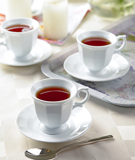 سرویس چینی 12 پارچه اسپرسو سفید