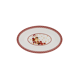 دیس بیضی 24 سانتیمتری کریسمس2