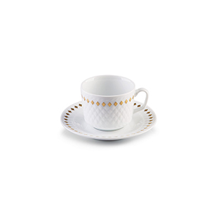 سرویس چینی 12 پارچه چای خوری گلدن ری	