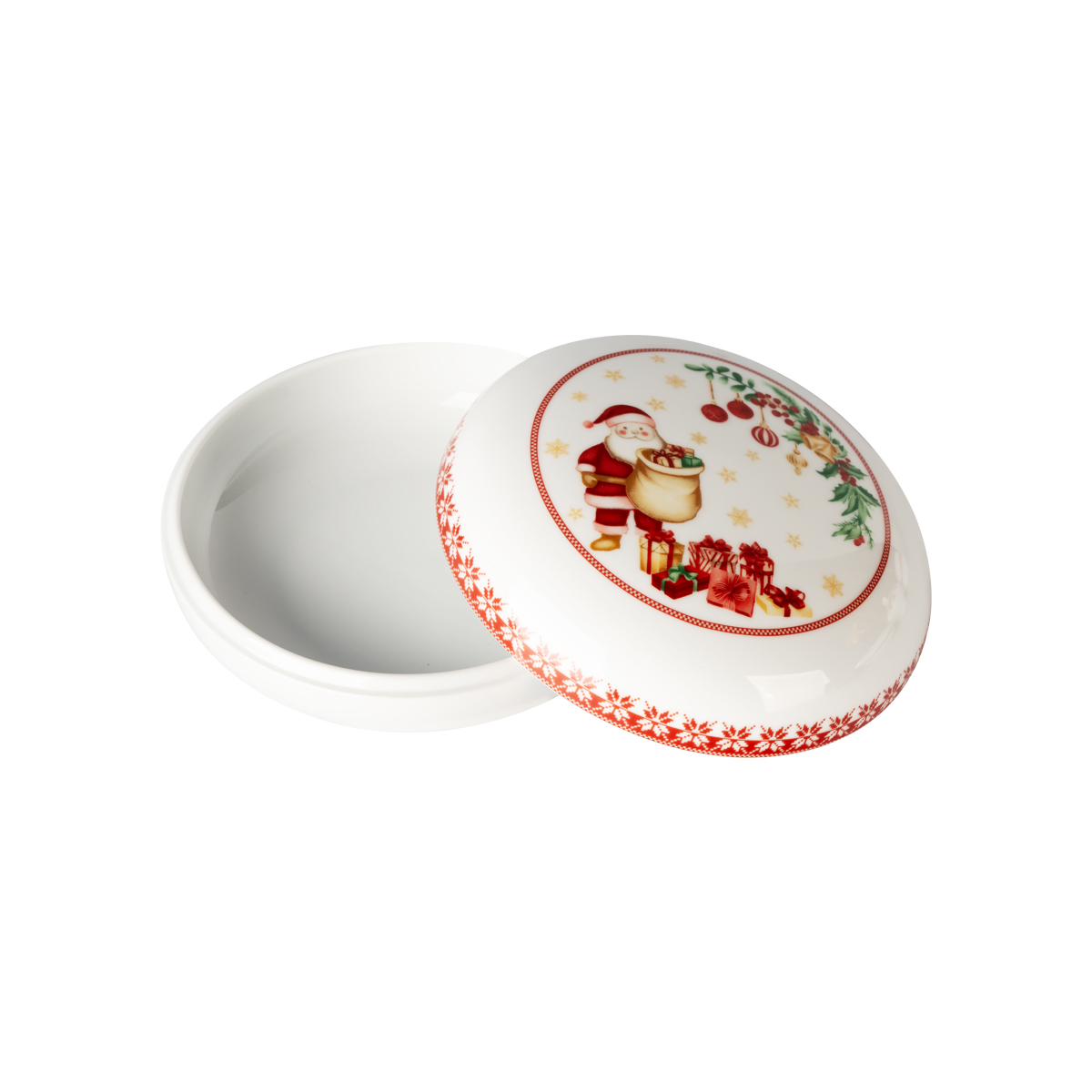 ظرف شکلات خوری متوسط کریسمس2