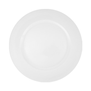 دیس گرد آشپزخانه 31 سانتیمتری سفید