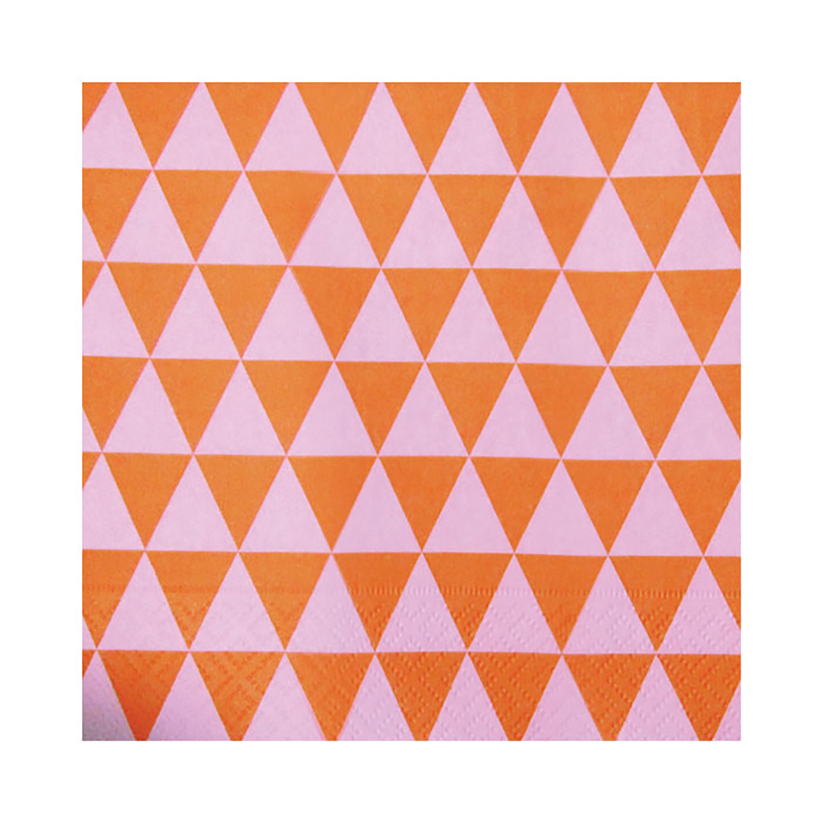 دستمال سفره کاغذی مثلث نارنجی