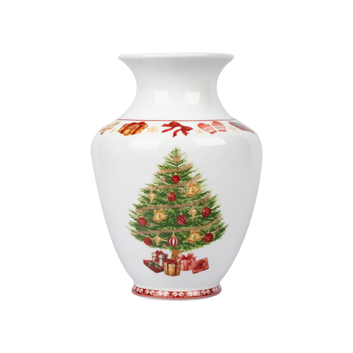 گلدان چینی متوسط رعنا کریسمس2