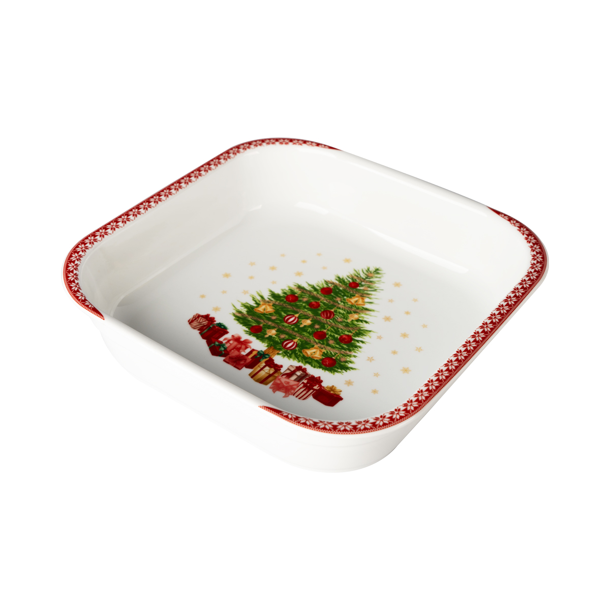 دیس لازانیا مربع کریسمس2