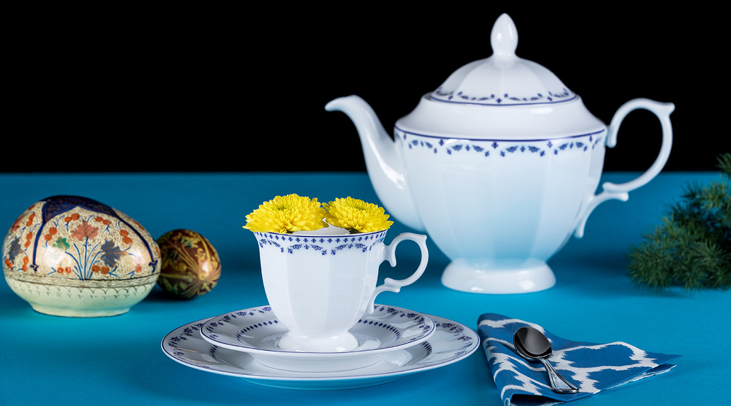 سرویس چای‌خوری کامل نئوکلاسیک