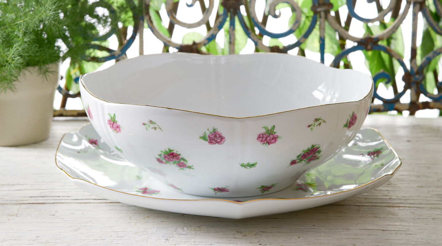 سرویس قاب و قدح هگزان بیدگل مینیاتوری